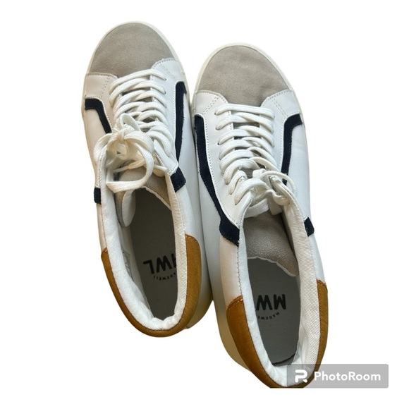 Madewell gorgeous high-top sneakers #NB130/ Men’s 11 / Women’s 12.5 / LIKE NEW!! - Picture 3 of 12
